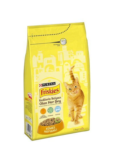 Yetişkin Kediler İçin Kümes Hayvanlı 1,5 Kilogram