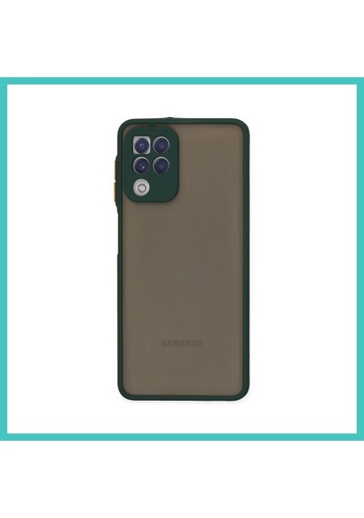 Ny Joy Samsung Galaxy A22 Uyumlu Kılıf Montreal Silikon Kapak - Yeşil Nyjoybz