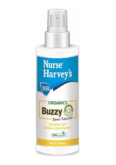 Nurse Harvey's Organics Buzzy Çocuklar İçin Kokulu Vücut Spreyi 175 Ml 3 Adet