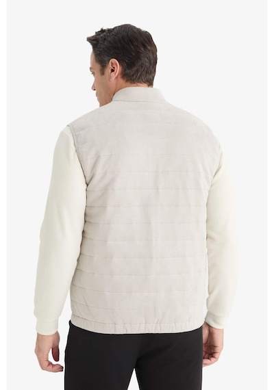 Defacto Slim Fit Dar Kesim Dik Yaka Astarlı Fermuarlı Cepli Mevsimlik Baharlık Süet Yelek F0246AX25AU Gri Defacto Slim Fit Dar Kesim Dik Yaka Astarlı Fermuarlı Cepli Mevsimlik Baharlık Süet Yelek F0246AX25AU Gri