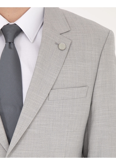 Pierre Cardin Erkek Gri Takım Elbise 50285902-vr024