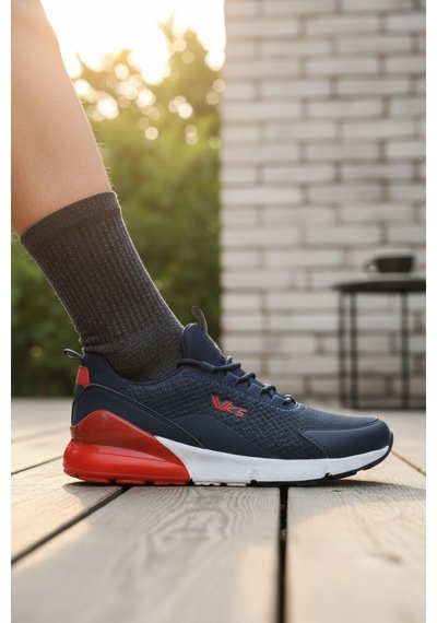 Enoch Erkek Spor Ayakkabı Topuk Destekli Sneaker Fileli Rahat Yürüyüş Ve Koşu Modeli 2332 Lacı