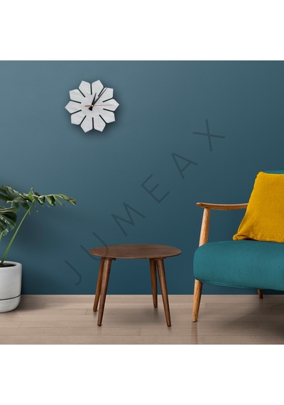 Jumeax London Carrara Mermer Duvar Saati Mermer