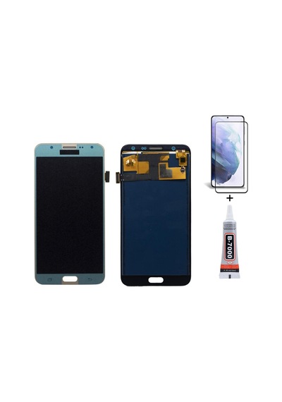 Samsung J7 J700f Gold Uyumlu Ekran Lcd Dokunmatik B7000 15ml Yapıştırıcı Ve Kırılmaz Cam İle Beraber Yc