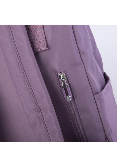 Nas Bag Unisex Sırt Ve El Çantası Büyük Boy Su Geçirmez Sırt Çantası 29x40 Cm Mor