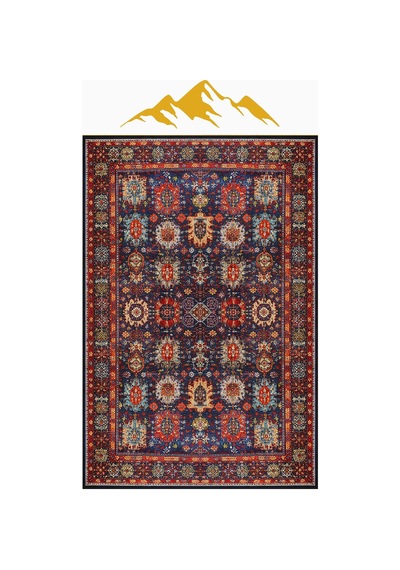 Modern Sisal Serisi Dijital Baskı Sisal Dokuma Halı Slh034 Renkli