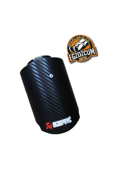 76 Mm. Tekli Karbon Kaplama Akrapoviç Bmw F20 F30 F32 F33 Egzoz Ucu - Egzozcum -