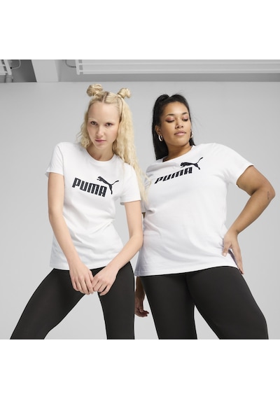 Puma 68237002 Ess No. 1 Logo Tee Kadın Spor Tişört Beyaz