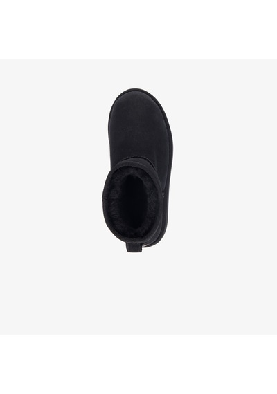 Emu Australia Stinger Micro Flatform Kadın Siyah Bot W13082 Siyah