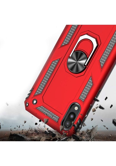 Samsung Galaxy Uyumlu M10 Kilif Zirhli Standli Miknatisli Tank Kapak 392979625