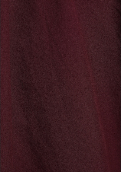 Colin's Colins Boyfriend Fit Shirt Neck Düz Kadın Bordo Uzun Kol Gömlek Cl1081481 Q1.v1 Bur