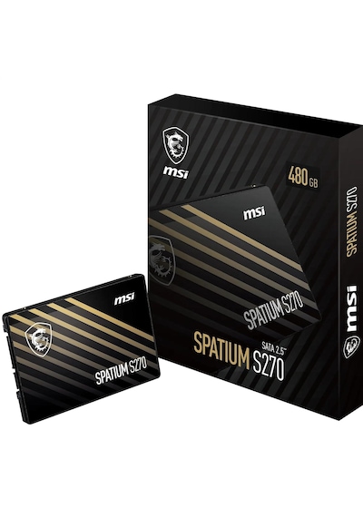 Msı Spatium S270 480gb 500-450mb/s Sata 2.5" Ssd