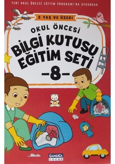 Okul Öncesi Bilgi Kutusu Eğitim Seti 8-5 Yaş ve Üzeri- Çamlıca Çocuk Yayınları