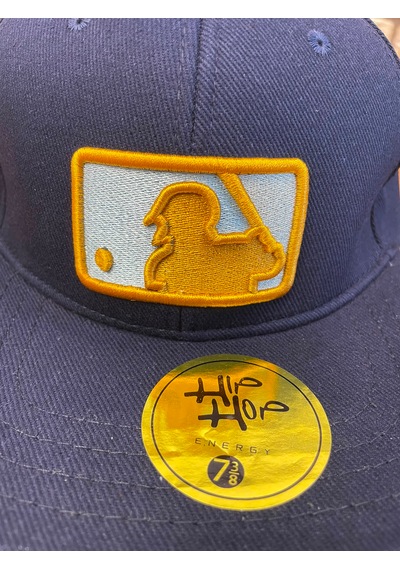 Hamze Mlb Nakış Hip Hop Snapback Rapper Basket Beyzbol Cap Şapka Lacivert