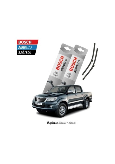 Bosch , Toyota Hilux 2013 Model Bosch Aeroeco Muz Silecek Takımı