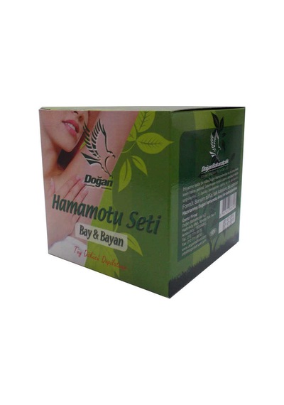 Hamamotu Seti Tüy Dökücü Toz Bay Bayan 100 Gr Kase Spatula Kolonyalı Mendil