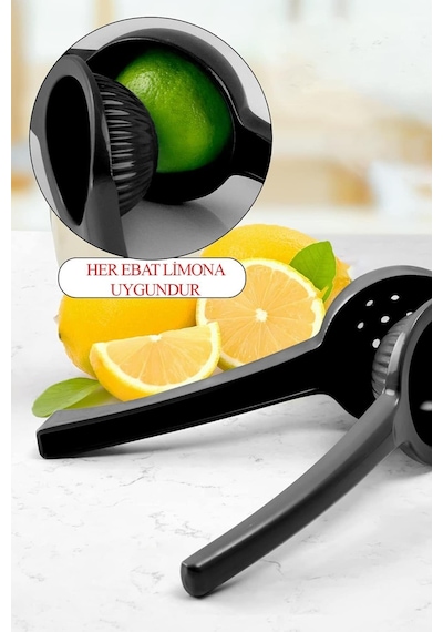 Lemon Paslanmaz Döküm Narenciye Portakal Limon Sıkacağı