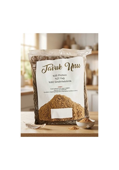 1 Kg Tavuk Unu Hayvan Mama Takviyesi Vitamin Protein