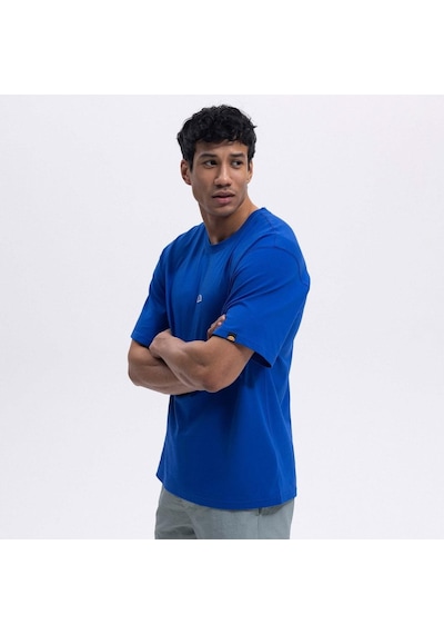 Ellesse Em376-sbl Oversize Tee Erkek T-shirt - Mavi Mavi