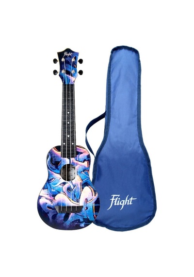 Flight Tus40 Graffiti Travel Soprano Ukulele