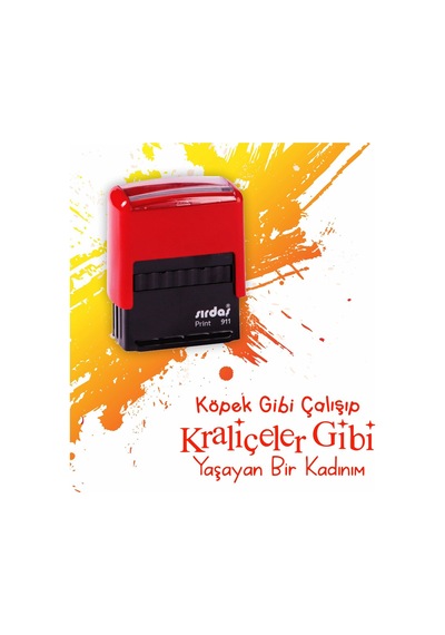 Köpek Gibi Çalışıp Kraliçeler Gibi Yaşayan Kadınım Özel Tasarım Siyah Kaşe Diğer