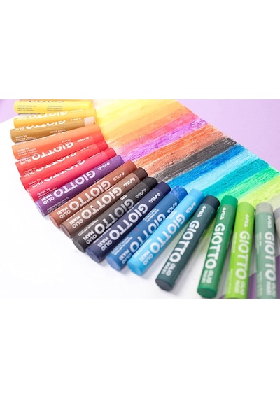 Gıotto 293800 Yağlı 24 Renk Pastel Boya Diğer