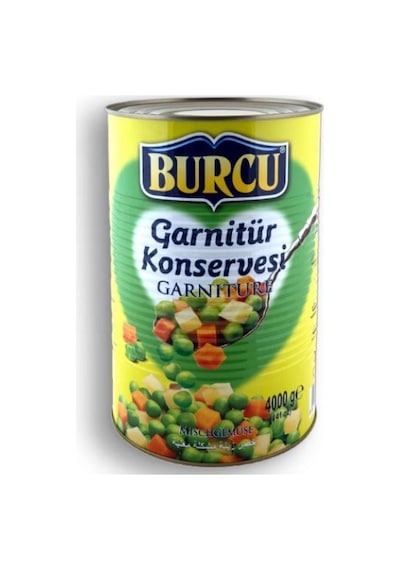 Burcu Garnitür Konservesi 4 KG