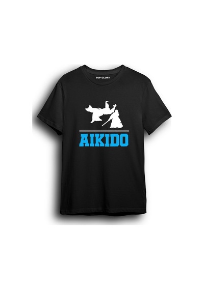 Top Glory Aikido Tişört Özel Tasarım Aikido T-shirt Aw1009