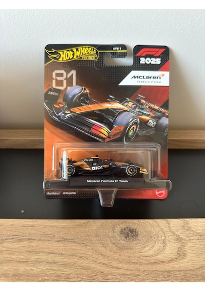 Hot Wheels Mclaren Formula 1 Team 81 Numara Çok Renkli