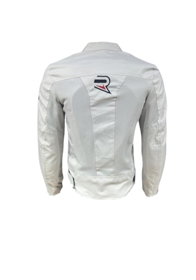 Revertech Aura Beyaz / Bel, Dirsek Ve Sırt Korumalı Motosiklet Montu + Buff