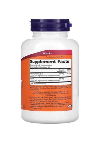 Niacin 250 Mg 180 Kapsül