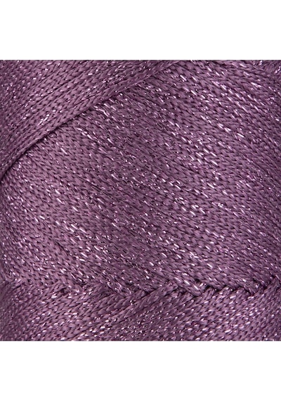 Premium Simli 200 Gr Polyester Makrome Ipi Mürdüm 2 Mm - 230 M Supla Ip Ve Çanta İpliği