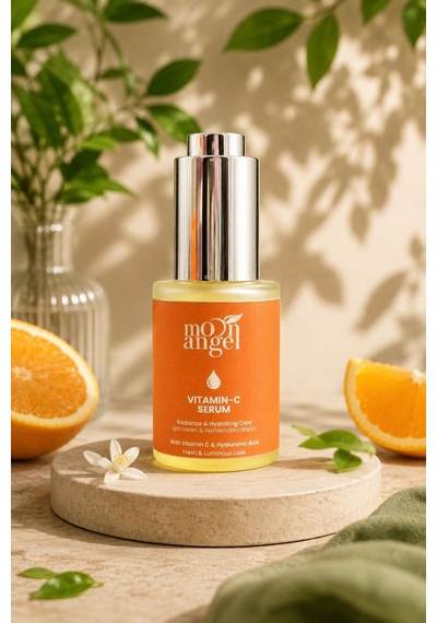 Vitamin C Serum Hyaluronik Asit Aydınlatıcı Cilt Tonu Eşitleyici Bakım Serumu 30 Ml