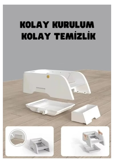 Hesperus Akıllı Otomatik Kedi Tuvaleti App İle Kontrol