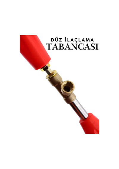 Basınçlı İlaçlama Tabancası 90 Cm Uzatma Çubuklu Dezenfekte Sisleme Pompası Mekanik Püskürtücü