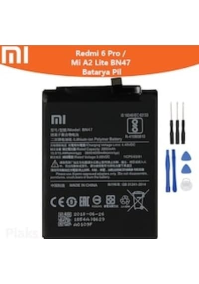 Xiaomi Mi A2 Lite Bn47 Pil Batarya Tamir Seti