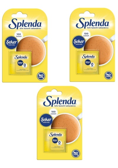 Splenda Tatlandırıcı Tablet 3 x 100'lü