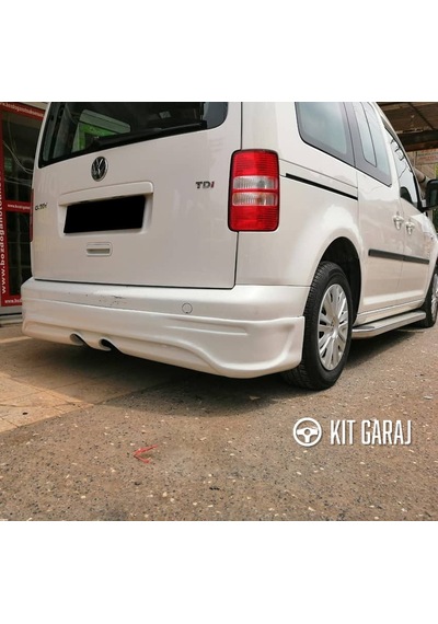 Kit Garaj Volkswagen Caddy 2004-2010 Arka Ek Plastik Boyasız