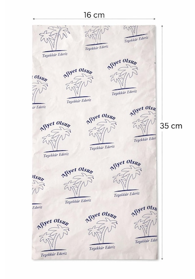 Poğaça Simit Gevrek Kese Kâğıdı Büyük Boy 16 X 35 Cm 1 Kg