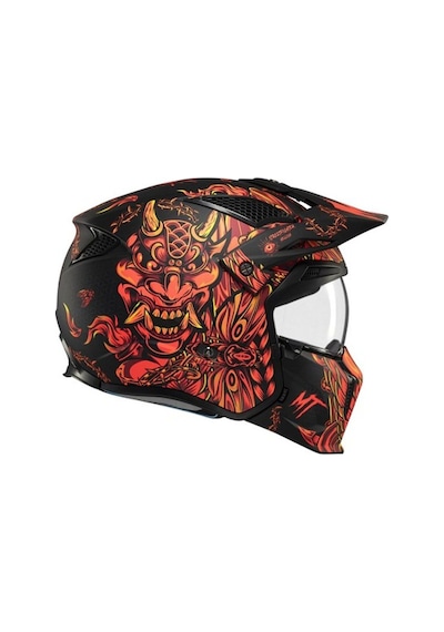 Mt Helmets Streetfighter S Helli Sh B5 Kask Siyah