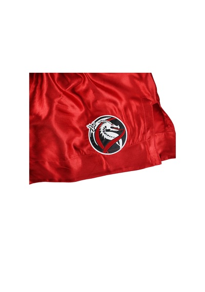 Dragondo Mt3033 Muaythai Şortu Kırmızı Kick Boks Şortu Kırmızı