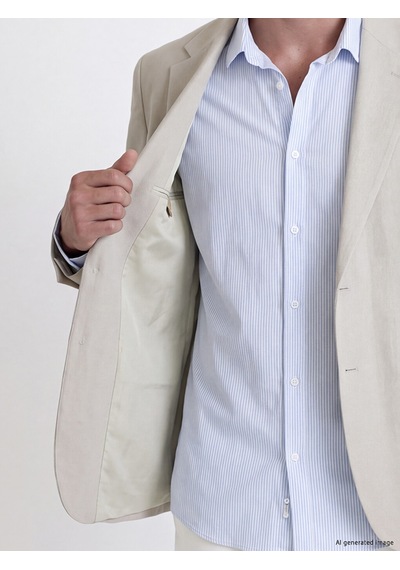 Lcw Vision Bej Regular Fit Erkek Blazer Ceket