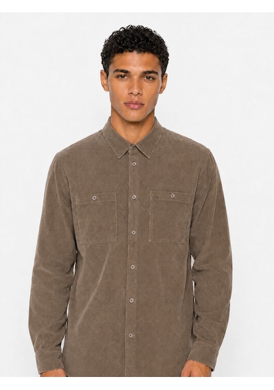 Loft Regular Fit Erkek Gömlek U.kol Lf2044136 Q1.v1 Light Brown