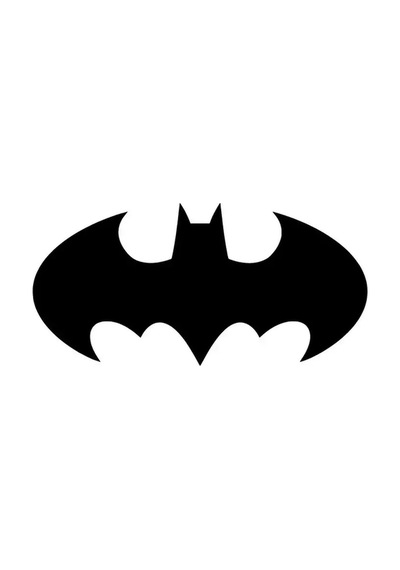 One Vıp Sale Batman Amblem Duvar Dekor Sticker 40 X 20 Cm