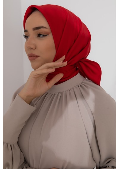 Silk Home Twill Eşarp 11343-46 Kırmızı