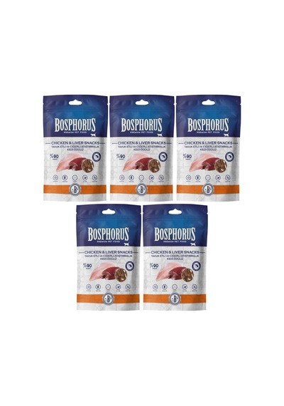 Tavuk Etli-ciğerli Atıştırmalık Kedi Ödülü 80 Gr X 5 Adet