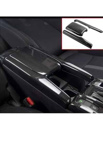 Honda Civic Fc5 Fk7 2016-2021 Kol Dayama Üst Kaplaması Karbon