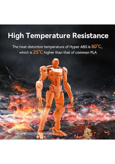 Creality Hyper Abs Turuncu Filament 1.75mm 1000gr - Urhanshop Yetkili Satış