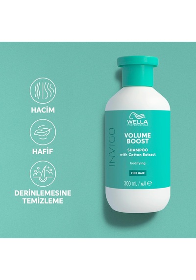Invigo Volume Boost Hacim Artırıcı Şampuan 300 Ml - İnce Telli Saçlar İçin