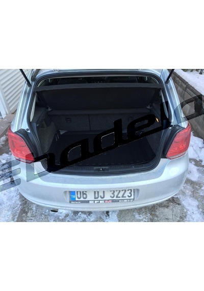 Volkswagen Polo 2012-2013 3d Kauçuk Kokusuz Üst Bagaj Havuzu